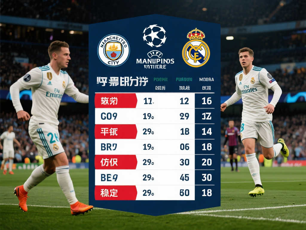 欧冠半决赛战罢，最新积分排名一览！